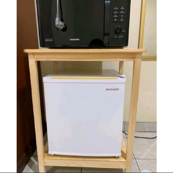 Terbaru Rak Kulkas Mini / Rak Oven P55 L55 T70 |Meja Oven/ Meja Kulkas Mini| Tatakan Oven/Tatakan Ku