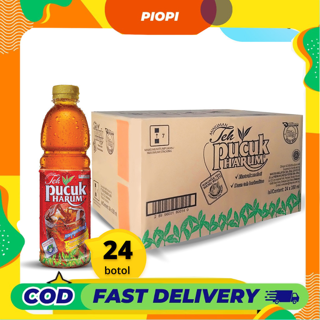 

PIOPI Teh Pucuk Harum Jasmine 350 ml - Karton