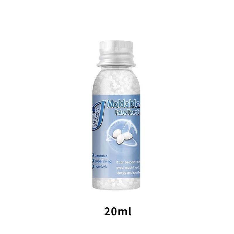 

Jaysuing Shapeable Tooth Filling Gel（20ml） Film Makeup Denture Repair Teeth Glue Temporary Denture Repair Broken Teeth Temporary Denture Glue