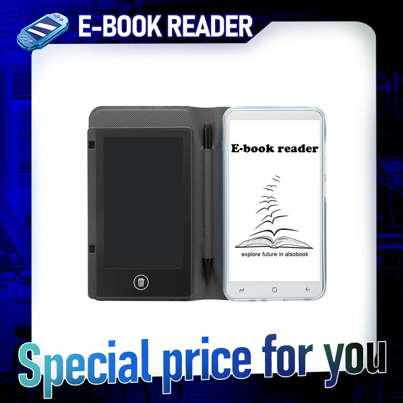 5" E-Book Reader with Handwriting Tablet Built-in Speaker 5M Camera for Extracurricular Learning Por