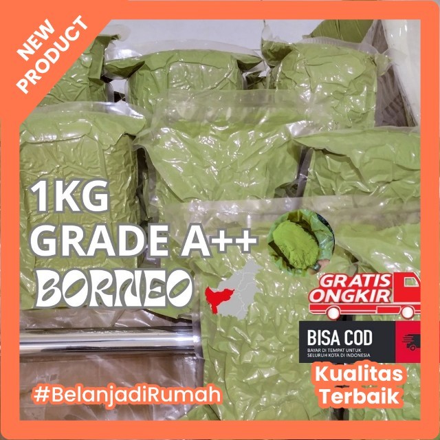 

Purik Kalbar Green Asli Hulu Keratouhm Powder A+++(S+) 1kg