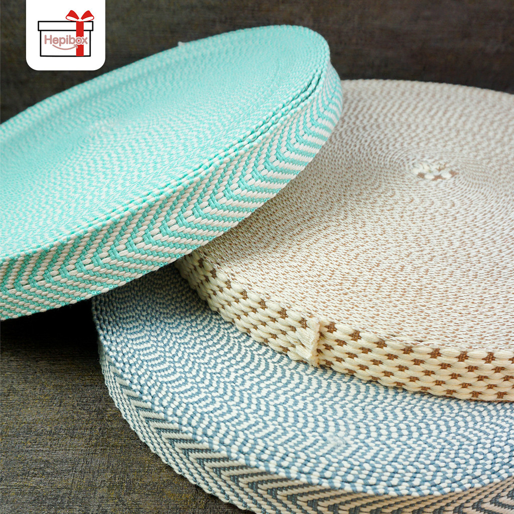 Tali Tas Bisban Tali webing Lebar 4cm Panjang 1 meter Tali Tas Bahan Per Meter Tali Webbing