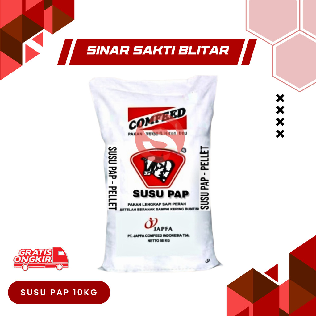 SUSU PAP 10KG -- Susu Pap Kemasan 10kg Untuk Ternak Pedet Usia Di Bawah 6 Bulan