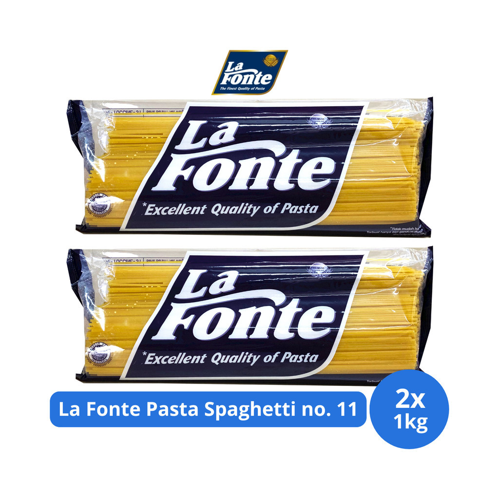 

La Fonte Pasta Spaghetti No. 11 1000gr x 2 pcs