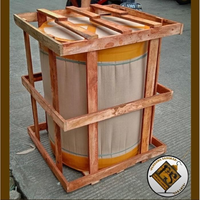 SANGKAR/KANDANG MURAI RADJA 3D CARBON RED GOLD HITAM - Packing, Sangkar saja