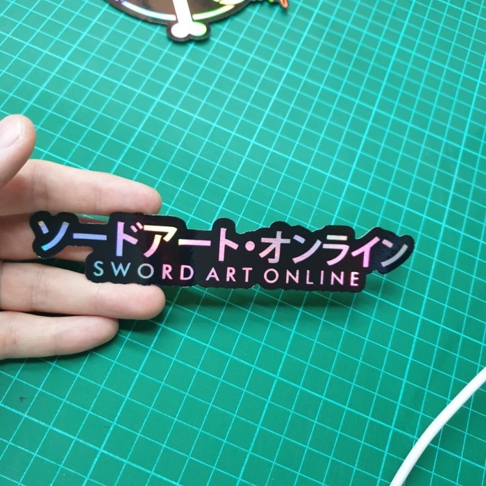 

Sticker Hologram Anime - PSH424 - Logo Anime - Sword Art Online