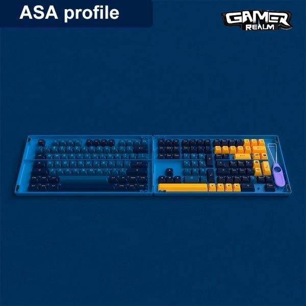 Akko Macaw ASA Profile 199 Keycaps Set PBT Doubleshot