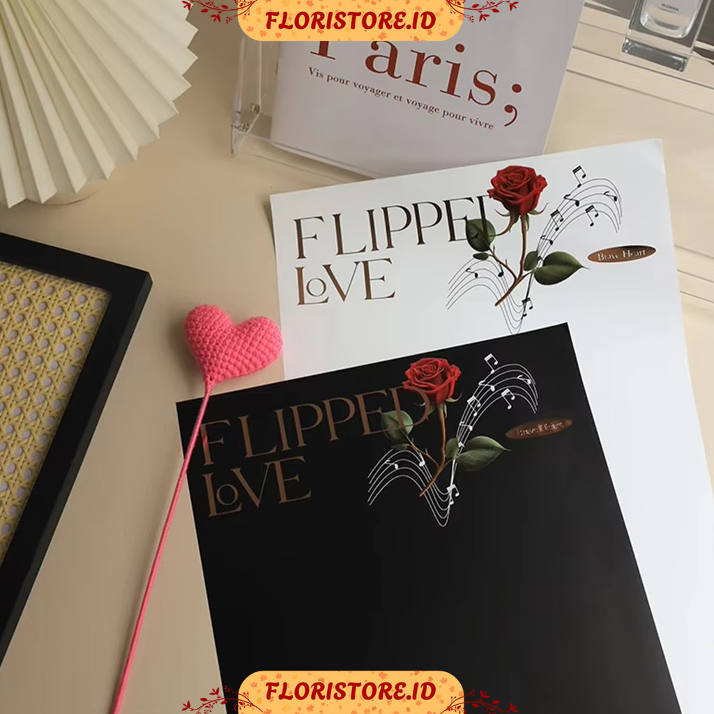 

GOLDEN FOIL ROSE MOTIF PAPER / CELLOPHANE / FLORIST PAPER / KERTAS BUKET BUNGA / WRAPPING WRAPPER