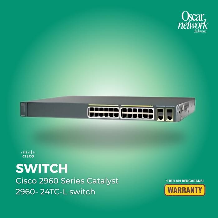 Cisco 2960 Series Catalyst 2960- 24TC-L switch
