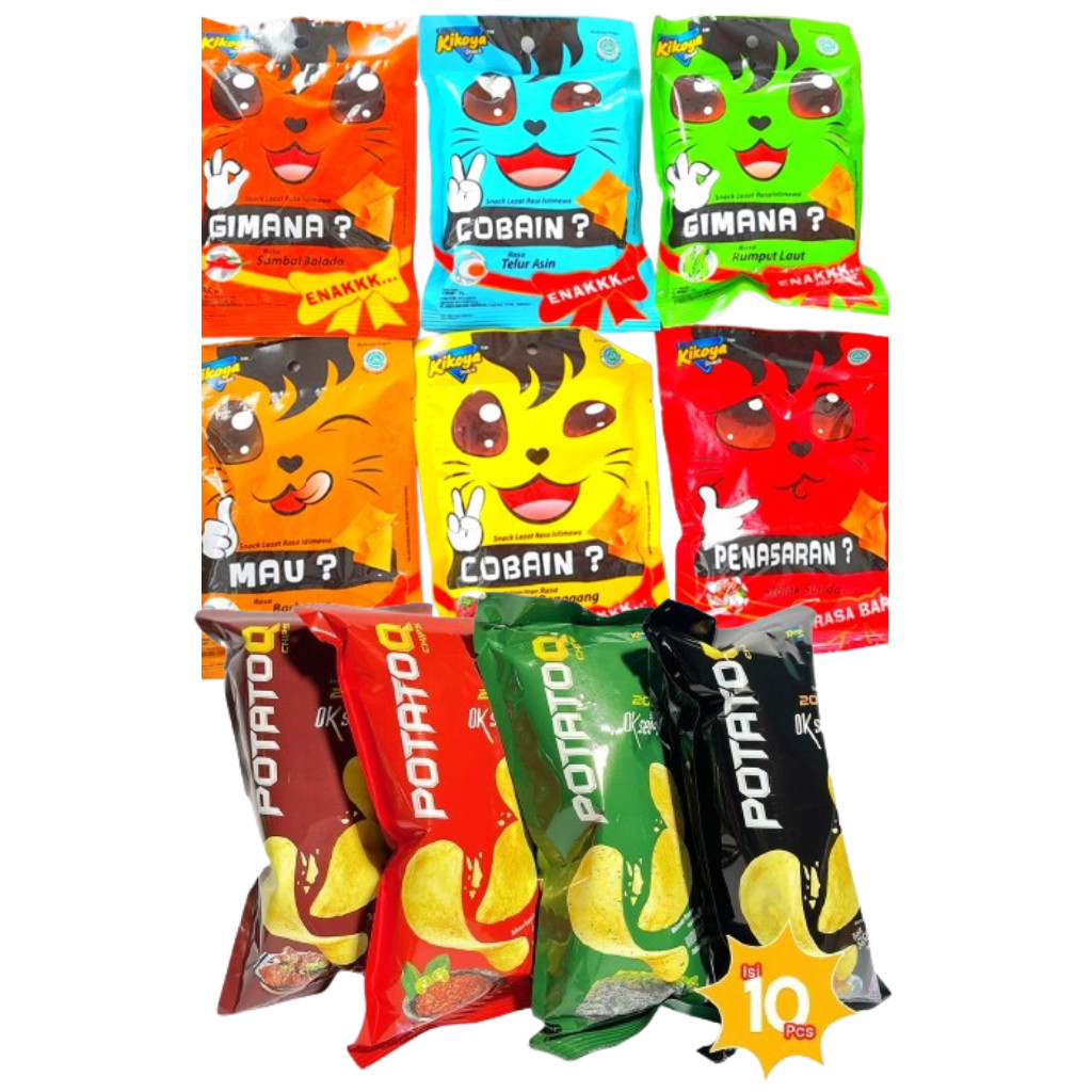 

KIKOYA SNACK/POTATO Q SNACK ALL VARIAN