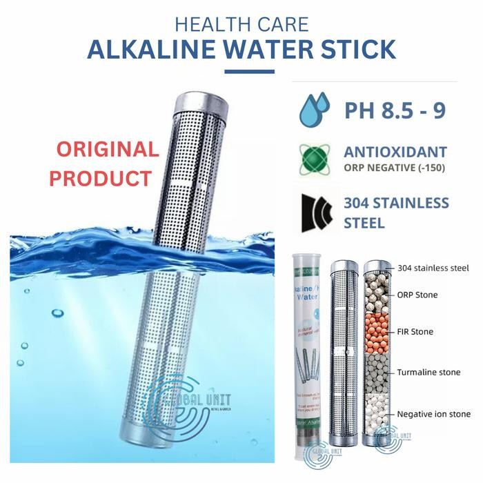 Original Alkaline Hydrogen Water Stick - Air Alkali Hidrogen Ion PH