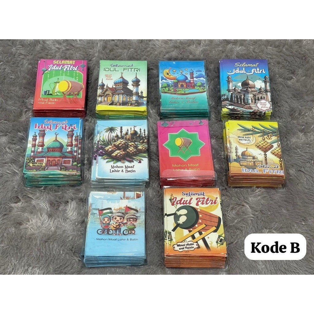 

Amplop Lebaran Idul Fitri Hari Raya isi 50 Pcs