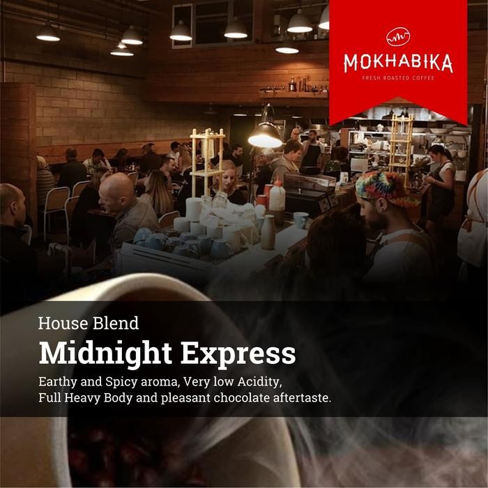 

Mokhabika House Blend Midnight Express 1000 Gr - 1 pack
