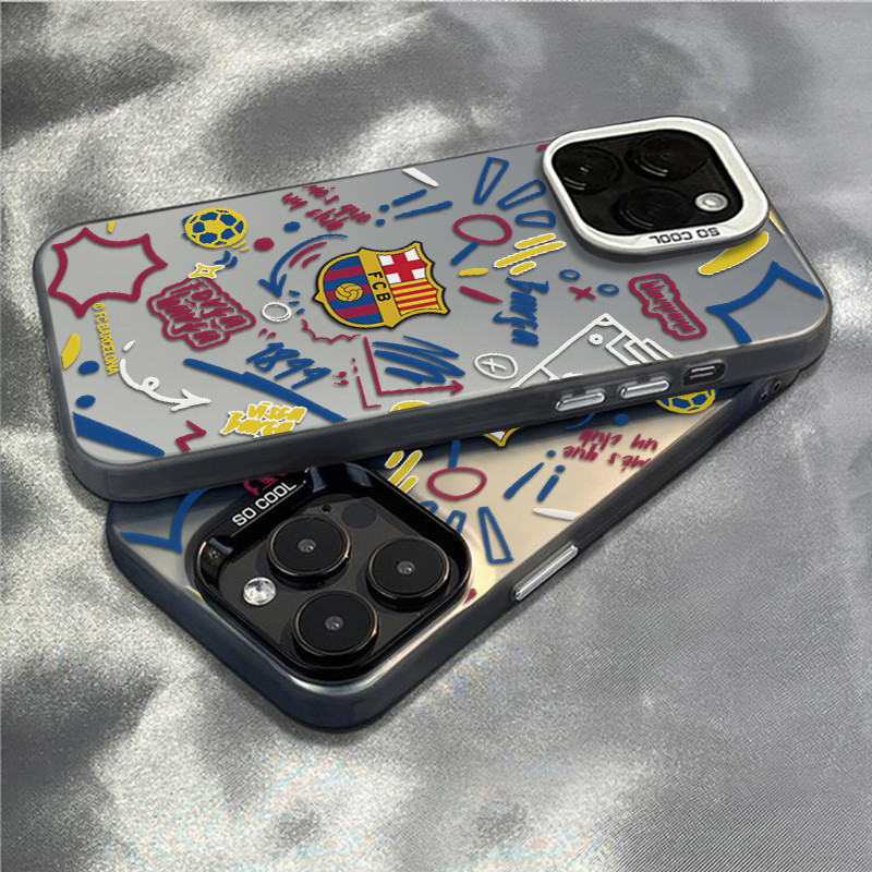 Case Redmi Logo klub sepak bola barcelona untuk Note11 Pro 12 POCO M4 Poco X3 Pro POCO X5 PRO A3 13C