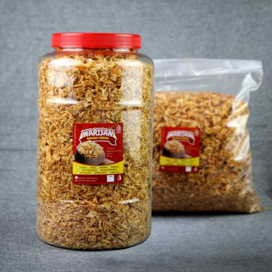 

bawang goreng sumenep 1 kg asli tanpa campuran - bawang goreng renyah kriuk gurih