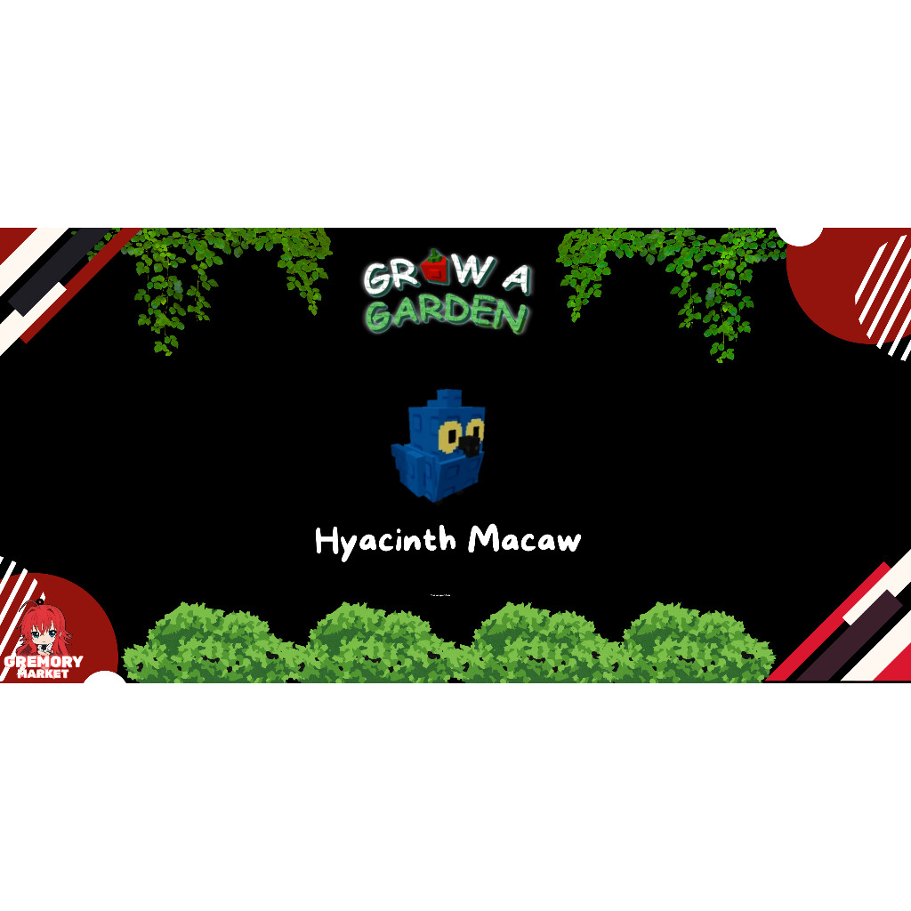 Hyacinth Macaw - Grow A Garden - Cheap and Fast Delivery