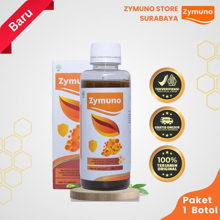 

Hot Produk Zymuno Madu Herbal Original 200ml/Botol dari Bahan Alami Organik Halal dan BPOM - 1 Botol 200ml Terbaik dan Terlaris