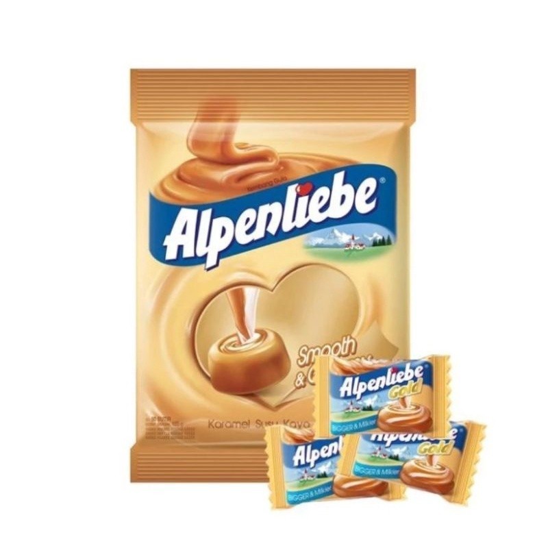 

Permen Alpenliebe butir Karamel 112.5g
