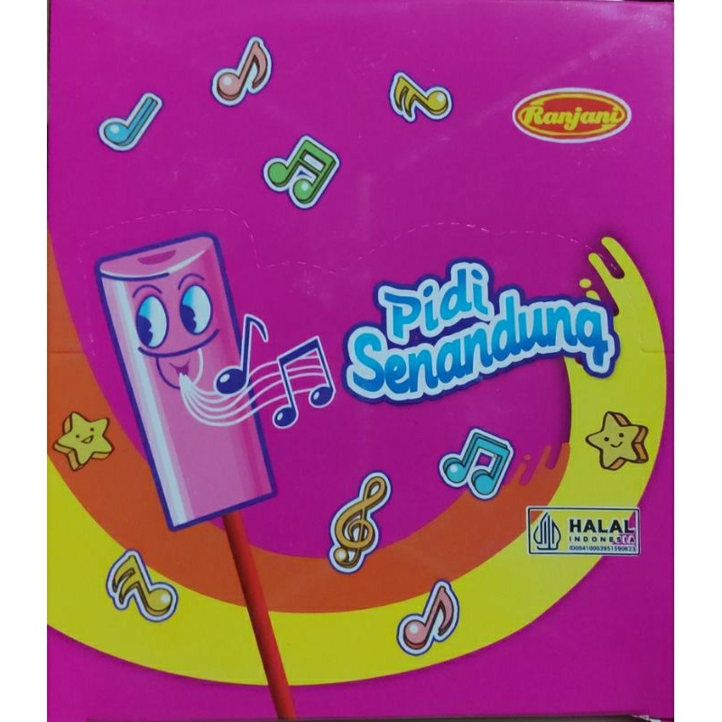 

Permen Pidi Senandung Seruling ( isi 24 @10gr )