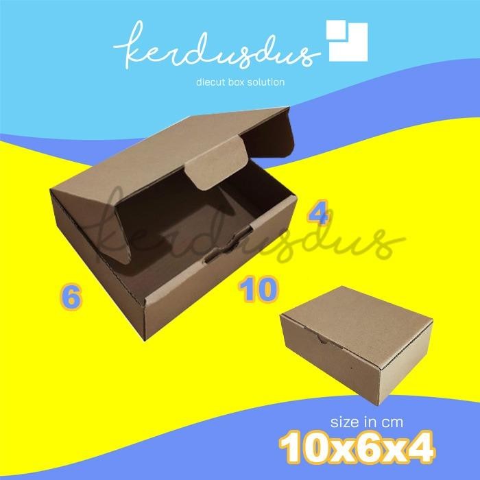 

10x6x4 cm kardus carton box diecut pizza kue packing packaging