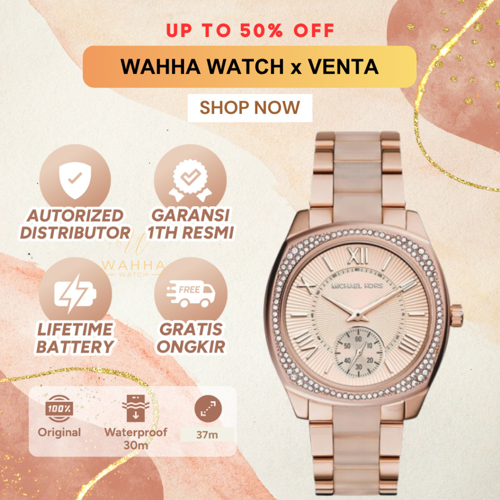 Jam Tangan  MK 6135 Original  Wanita [BERGARANSI]