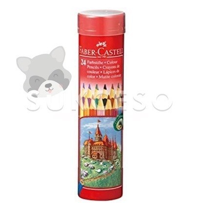 

Faber Castell Pensil Warna 24 Colour Kaleng Bulat