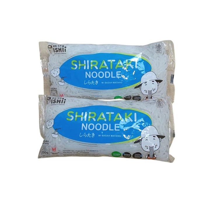

Khusus Gojek/Grab Mie Shirataki Hijau - Wet Shirataki Noodle 200g