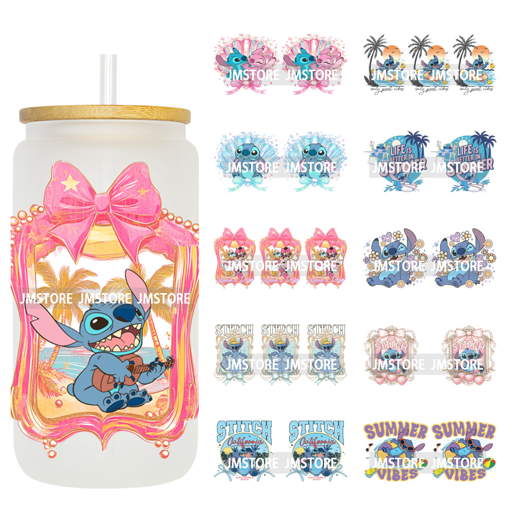 

Magical Cartoon Coquette Summer UV DTF Stickers Ready to Transfer Cup Wrap Custom Labels DIY Craft For Libbey Glass Can Tumbler