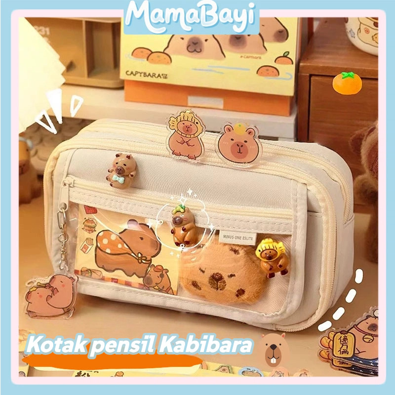 

Capybara Tempat Alat Tulis Kotak Pensil / Aesthetic Tas PenaTempat Pencil Tas Pensil Kapasitas Besar / Pencil Tas Pensil Multifungsi Siswa