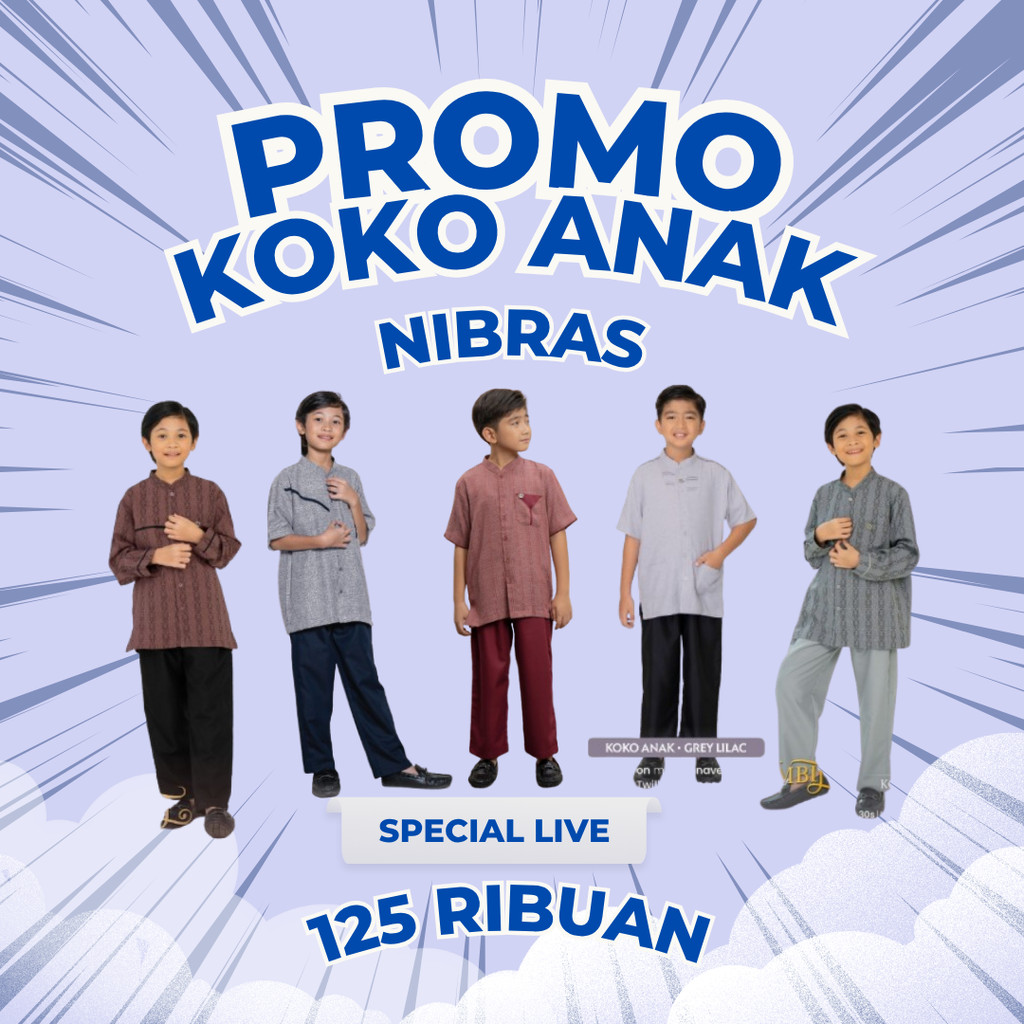 NIBRAS KOKO ANAK SET CELANA PROMO SALE CUCI GUDANG