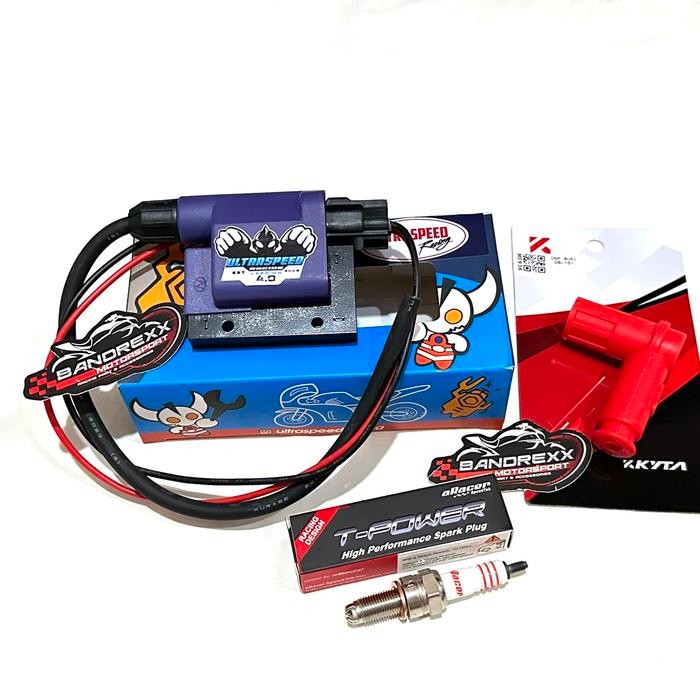 PROMO Paket Koil USR+Busi Aracer Iridium+Cop Busi KTC Nmax-Aerox 155-Lexi.