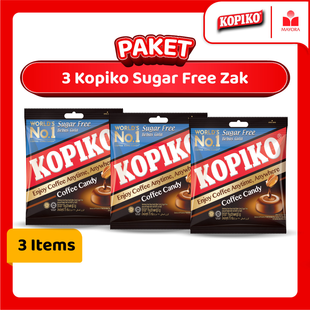 

Paket 3 Permen Kopiko Sugar Free Zak