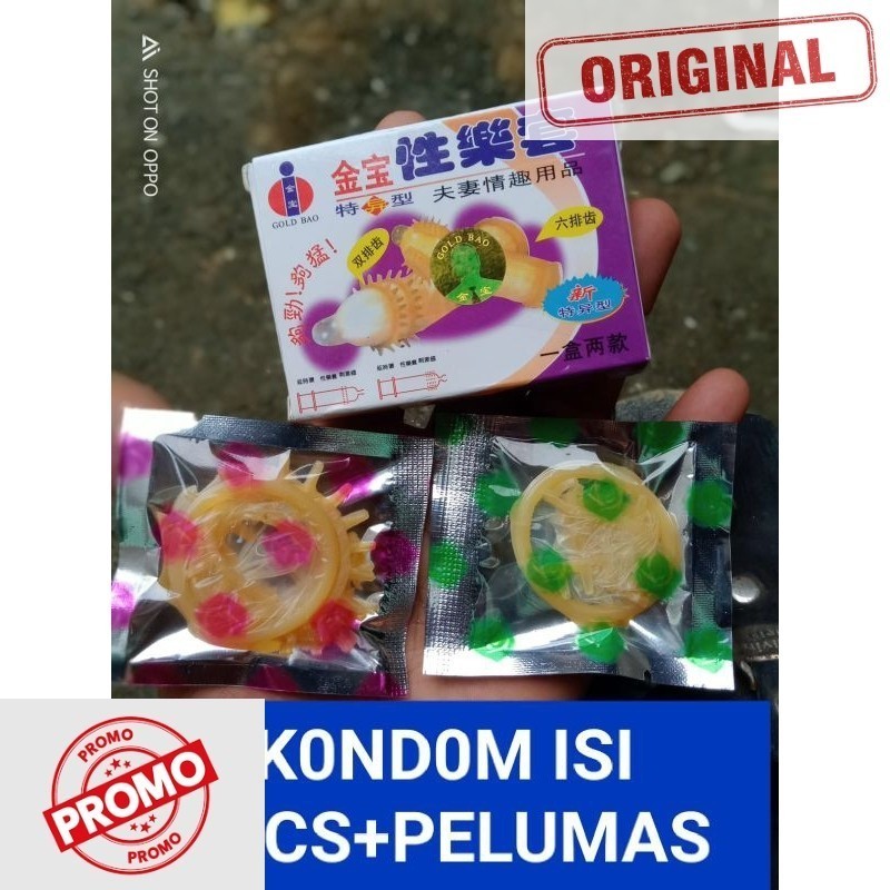 

Gajian Sale ! KONDOM BERGIGI ISI 2 JAMINAN GACOR BINI (Bisa COD)