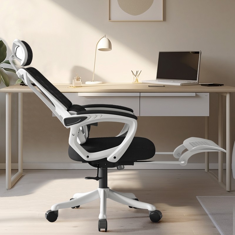 

Kursi kantor Sandaran ayun 45 Derajat Kursi Hidrolik Putar Kursi santai Kursi kerja fungsi goyang