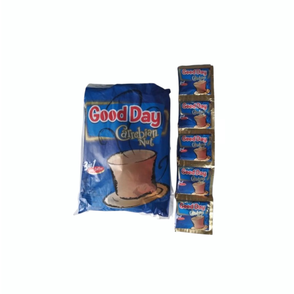 

Rasa Carrebian Nut / Kopi good day Carrebian Nut 20g 1 renteng 10pcs