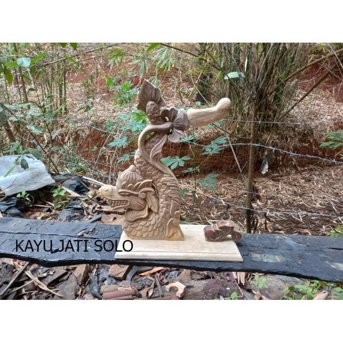 jagrak stand naga naga raja jati alus  antikan pusaka KJS126 KD