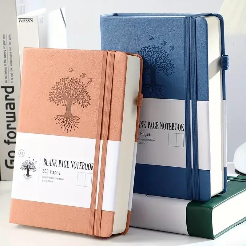 

Extra Thick A5 Blank Notebook Diary 730 Pages Notepad Softcover Korean Stationery Sketchbook Notebooks Writing Pads Office