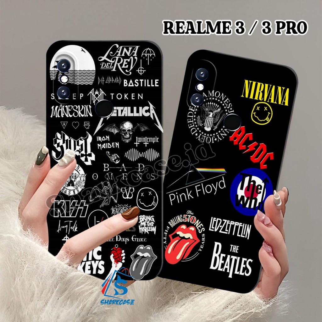 Case Realme 3 / 3 PRO / 5 PRO / 5 / 5i / 5s / C3 / C2 / C1 Motif Wallpaper Dark Keren Terbaru Kekini