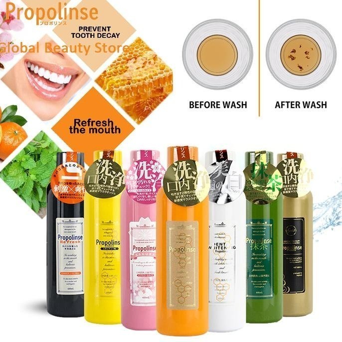 Propolinse Mouth Wash / Obat Kumur 600 ml Original Jepang Obat Kumur 600ml/150ml