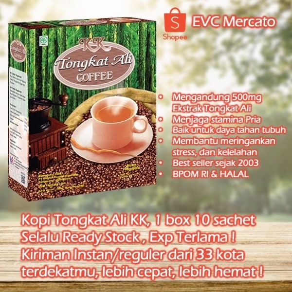 

Kopi Tongkat Ali KK, menjaga stamina dan daya tahan tubuh