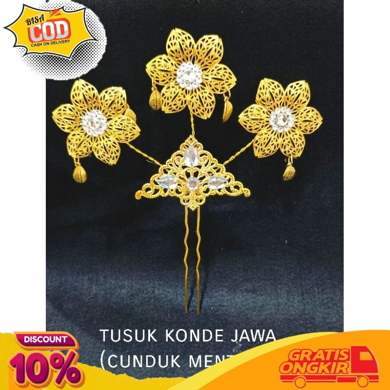 READYYY Tusuk konde jawa 3/cunduk mentul 3 ACC