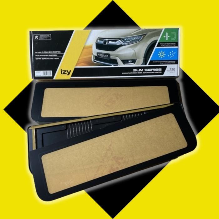 COVER / DUDUKAN / TATAKAN / TEMPAT PLAT NOMOR MOBIL AKRILIK SUZUKI XL7