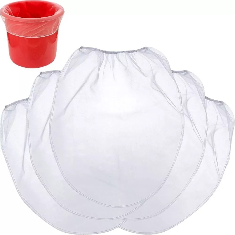 

5Pcs Top Opening Paint Strainer Bags Paint Screen Net Home Decoration