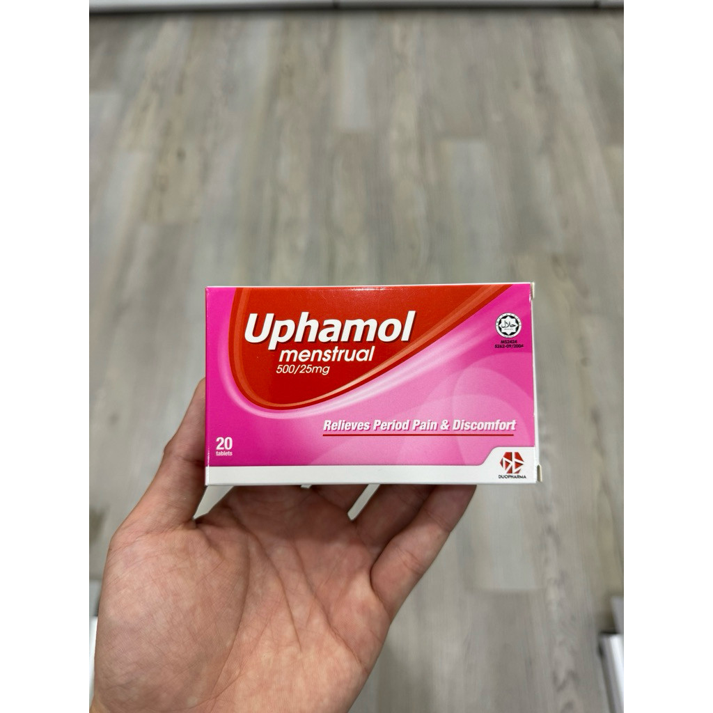 uphamol menstrual 500/25mg 10s x 2 / isi 20 tablets