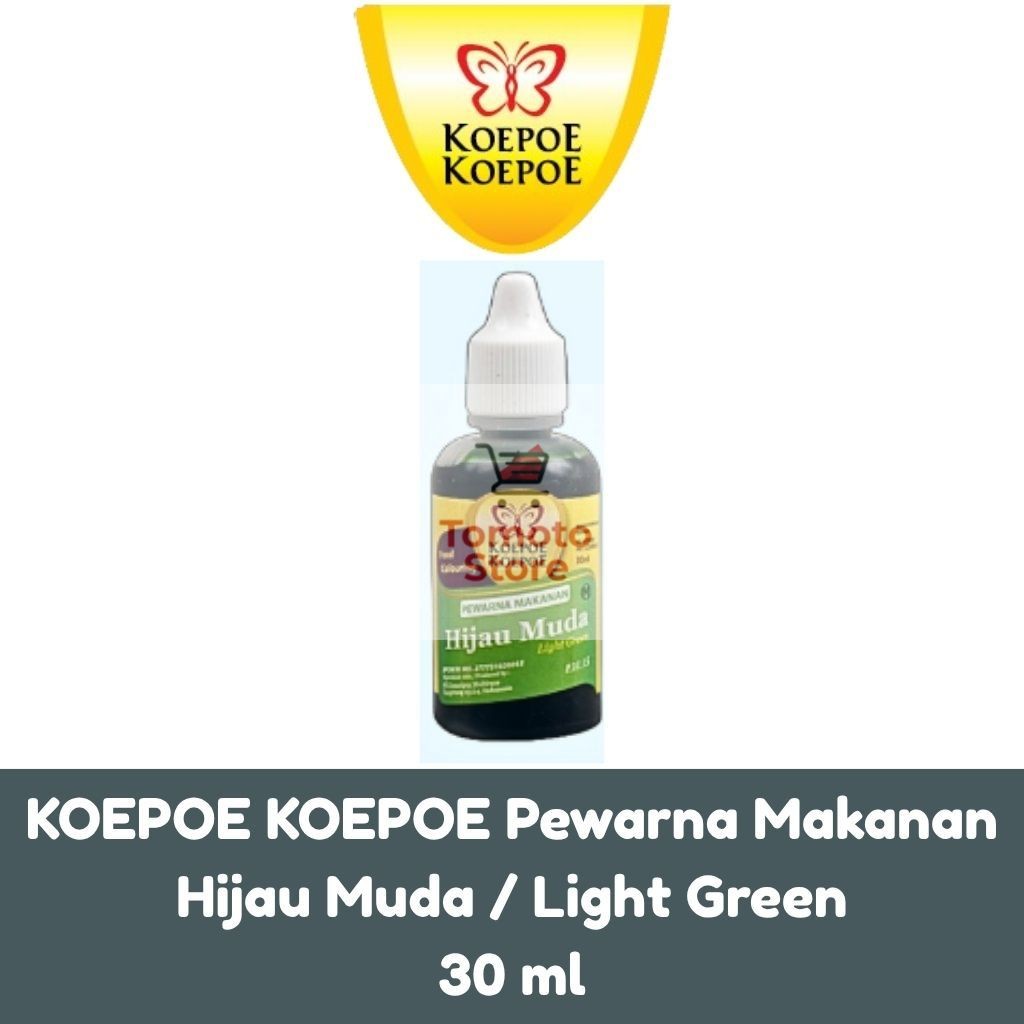 

✨ TOMOTOSTORE ✨ KOEPOE KOEPOE Pewarna Makanan Hijau Muda / Light Green
