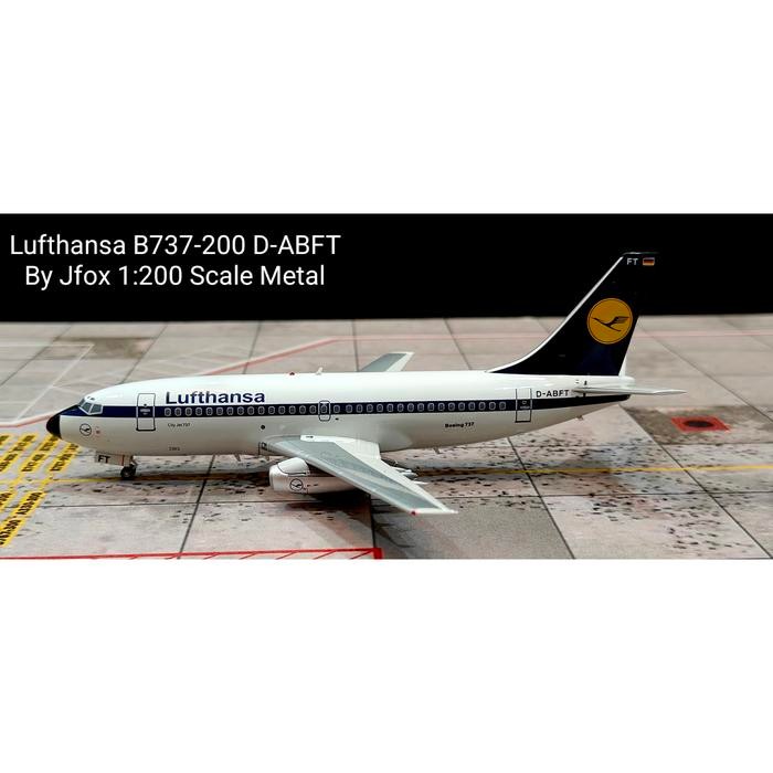 MS99.. Lufthansa B737-200 D-ABFT By Jfox 1:200 Scale Metal