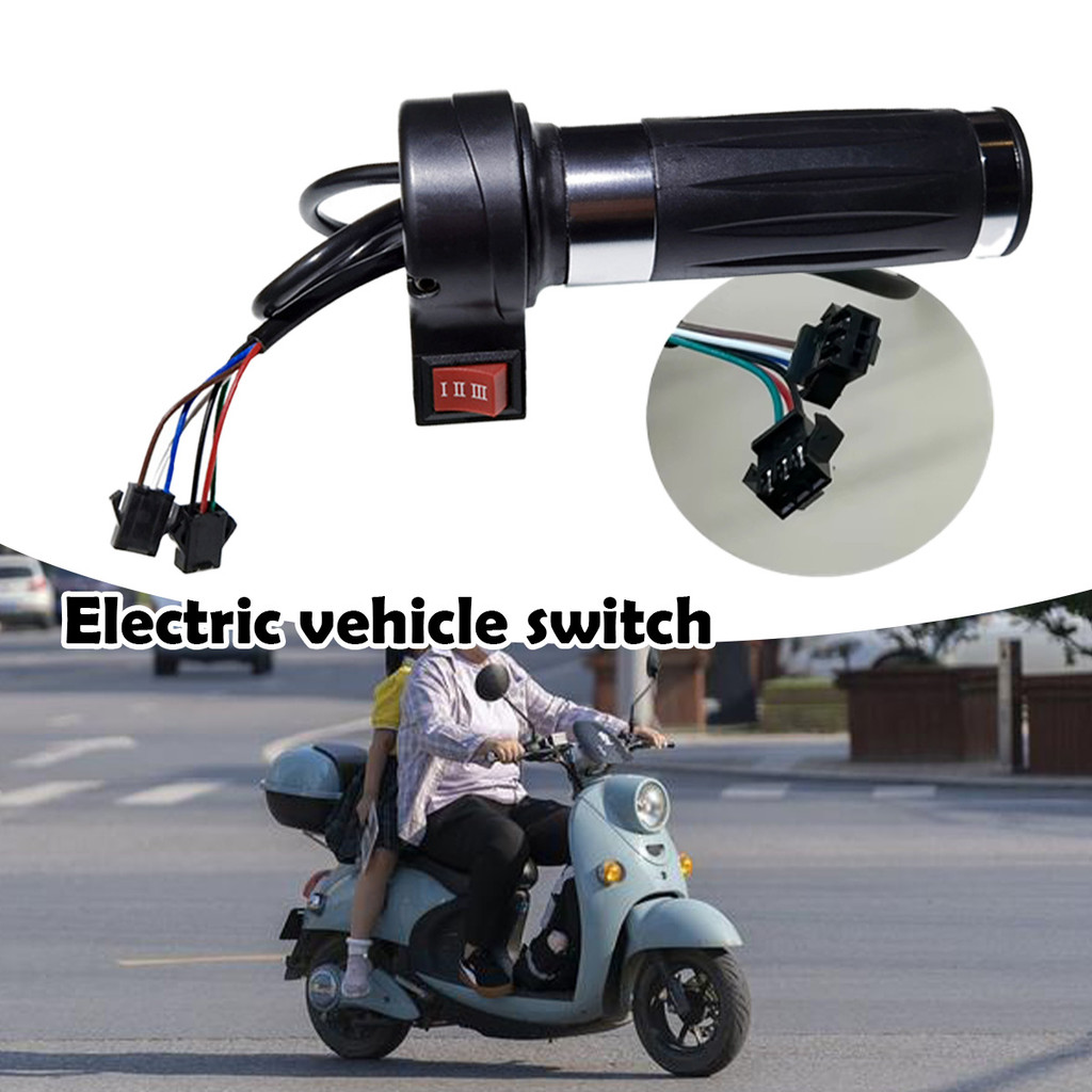 Throttle Gas Multispeed/Handle Grip Sepeda Elektrik/Set Akselerator 3 Mode/Aksesoris Upgrade Sepeda 