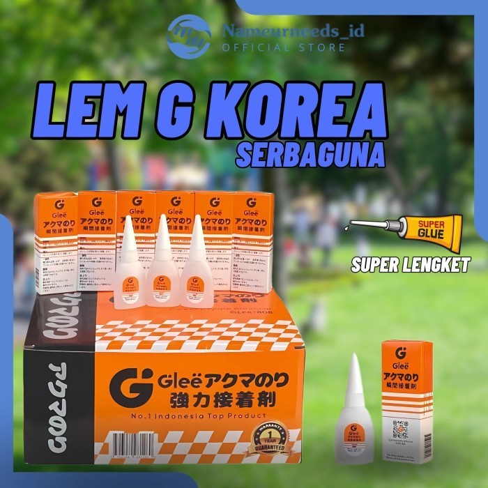

Lem Power Glue Korea G Perekat Super Rekat Serbaguna Multifungsi