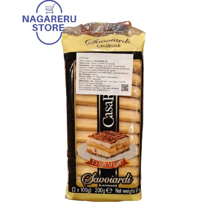 

Casa rinaldi tiramisu savoiardi 200gr