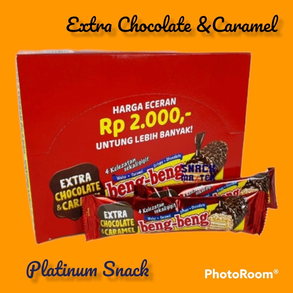 

NEW Beng Beng 1 box 17 pcs @ 25gr Double Coklat | Mayora